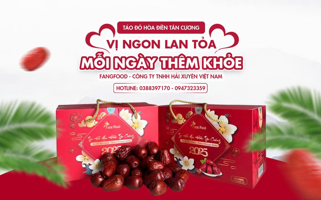 Táo Đỏ Hòa Điền Tân Cương