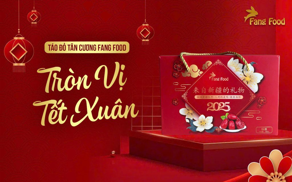 Táo Đỏ Tân Cương Fang Food - Tròn Vị Tết Xuân