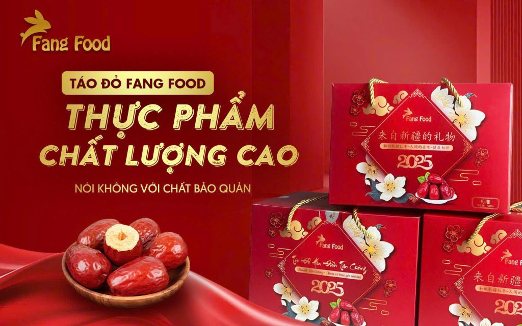 Táo Đỏ Fang Food - Thực Phẩm Chất Lượng Cao, Nói Không Với Chất Bảo Quản