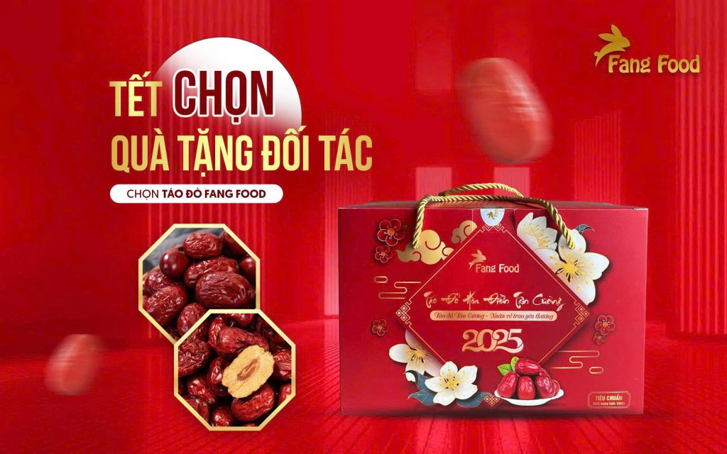 Tết Chọn Quà Tặng Đối Tác - Chọn Táo Đỏ Fang Food