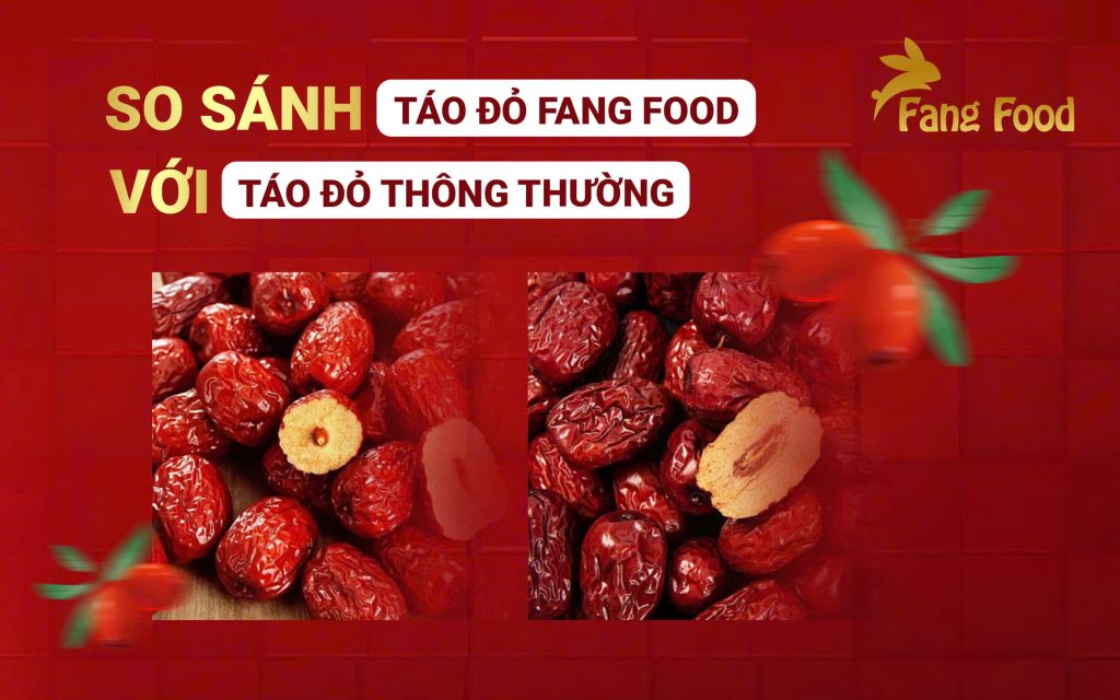 táo đỏ fang food