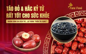 táo đỏ và hắc kỳ tử lợi ích và các sử dụng